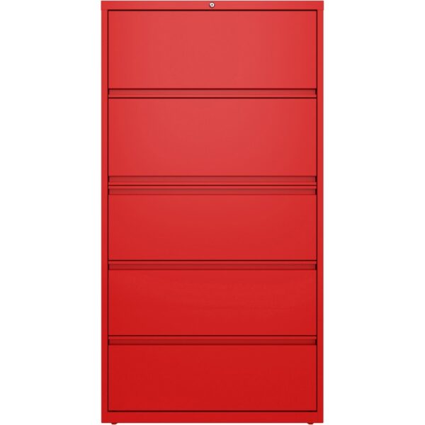 Lorell Fortress Series Lateral File w/Roll-out Posting Shelf - Image 3