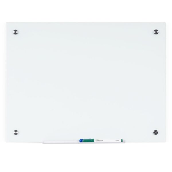 Bi-silque Magnetic Glass Dry Erase Board