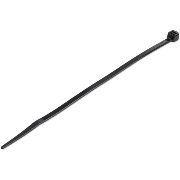 StarTech.com 100 Pack 6" Cable Ties - Black Medium Nylon/Plastic Zip Tie