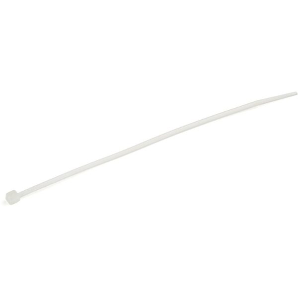 StarTech.com 100 Pack 6" Cable Ties - White Medium Nylon/Plastic Zip Tie