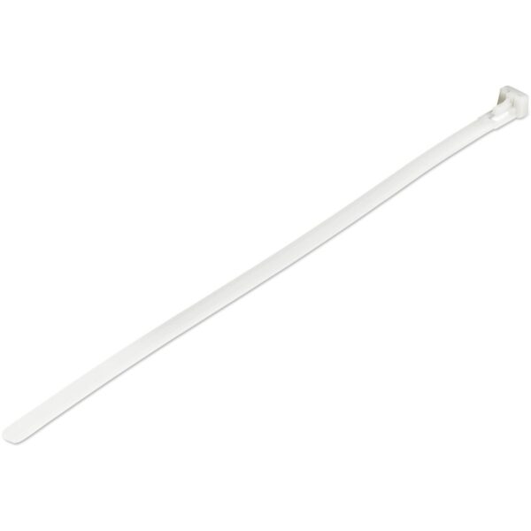 StarTech.com 100 Pack - 10 in. (250 mm) White Cable Ties (CBMZTRB10)