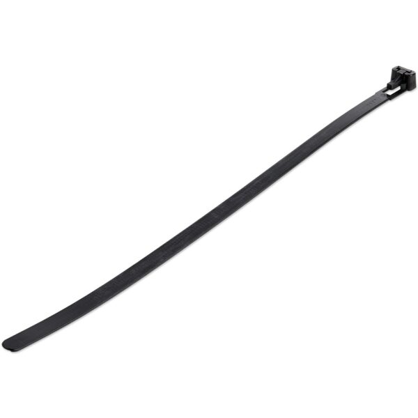 StarTech.com 100 Pack - 10 in. (250 mm) Black Cable Ties (CBMZTRB10BK)