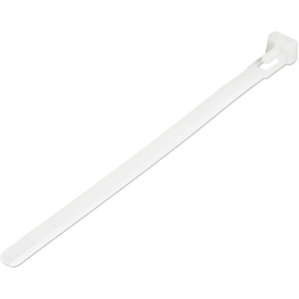 StarTech.com 100 Pack - 6 in. (150 mm) White Cable Ties (CBMZTRB6)