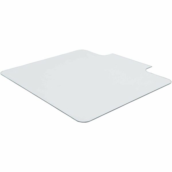 Lorell Tempered Glass Chairmat with Lip