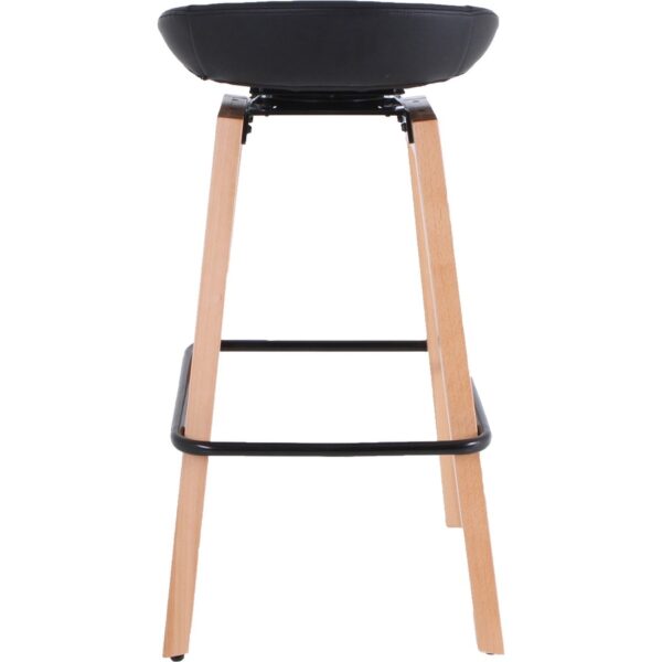 Lorell Modern Low-Back Stool - Image 4