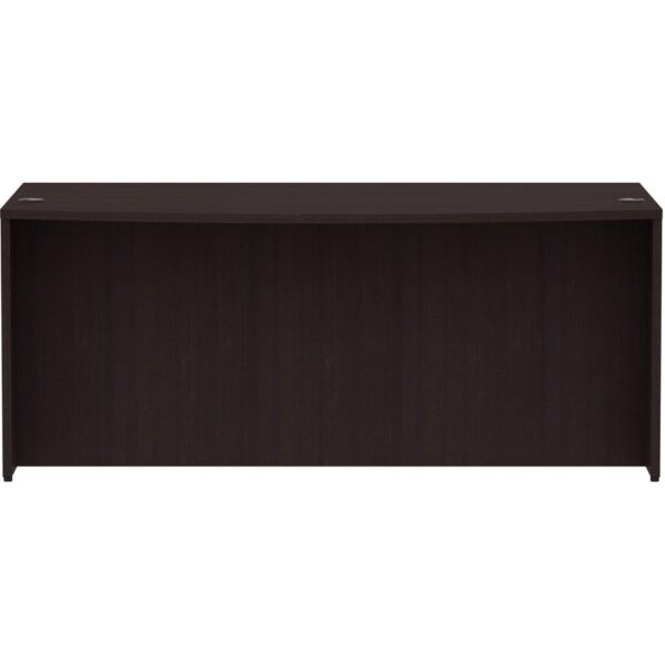 Lorell Essentials Series Bowfront Desk Shell - Image 3