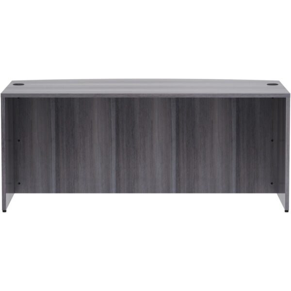 Lorell Essentials Series Bowfront Desk Shell - Image 4