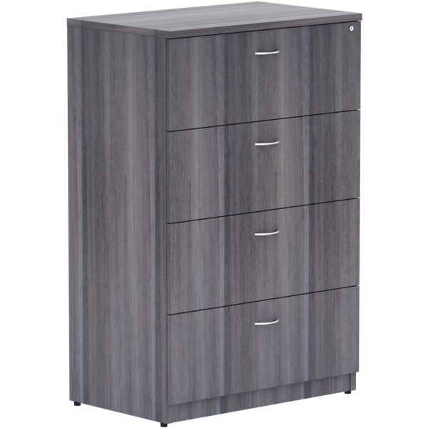 Lorell Essentials Series 4-Drawer Lateral File