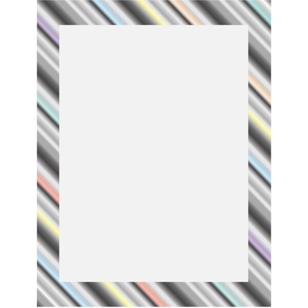 Geographics Rainbow Dazzle Design Poster Board