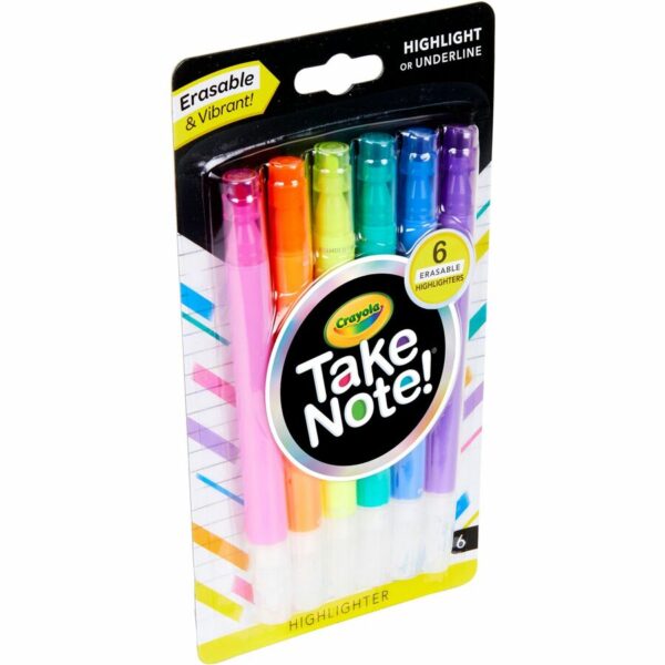 Crayola Take Note Erasable Highlighters - Image 3