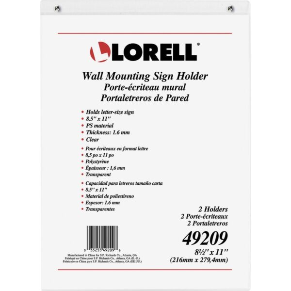 Lorell Wall-Mounted Sign Holders - Image 4