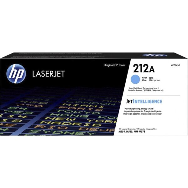 HP 212A Original Standard Yield Laser Toner Cartridge - Cyan - 1 Each