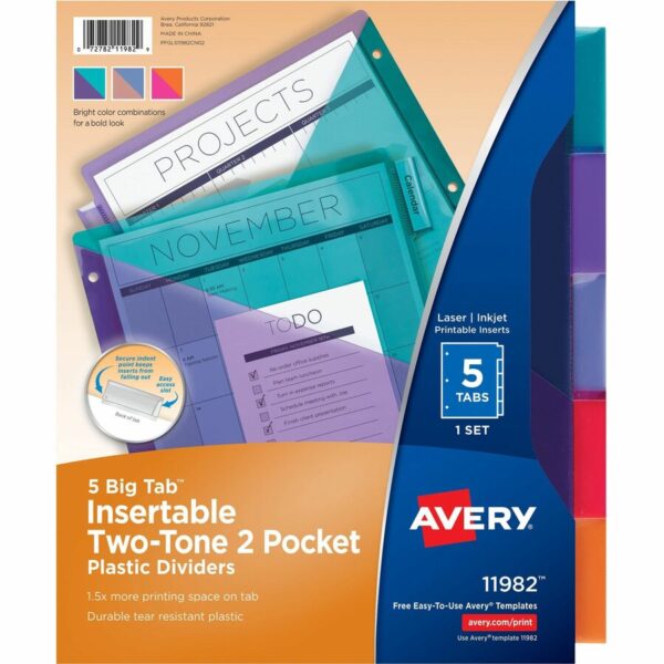 Avery Big Tab Tab Divider