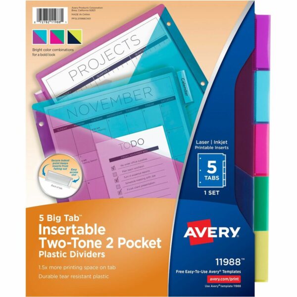 Avery® Big Tab Tab Divider