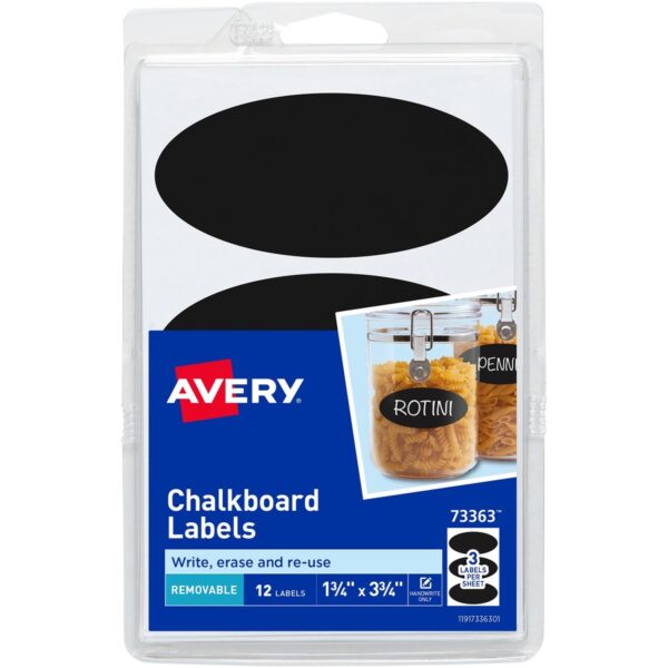 Avery® Removable Chalkboard Labels