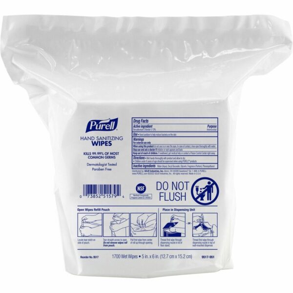 PURELL® Refill Pouch Hand Sanitizing Wipes - Image 2