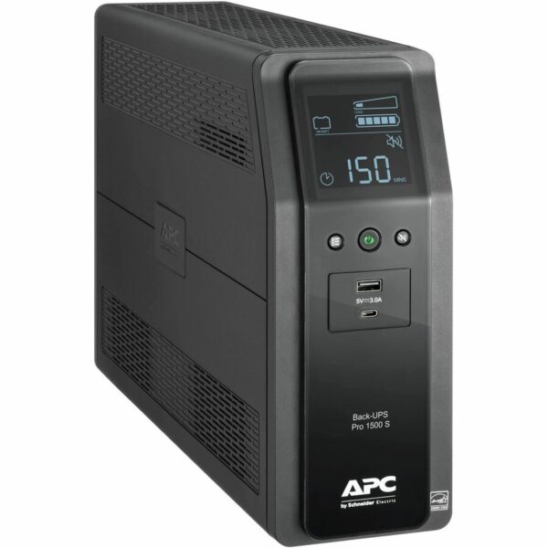 APC by Schneider Electric Back UPS PRO 1500VA Line Interactive Tower UPS - Image 2