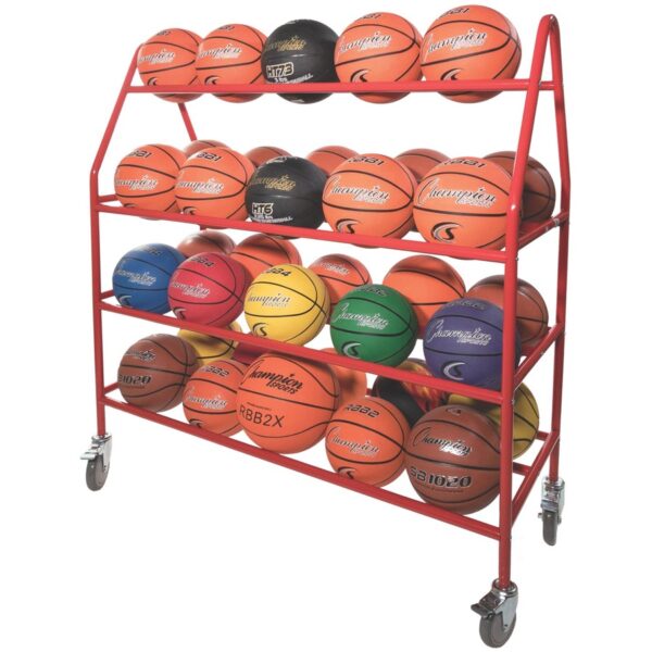 Champion Sports Deluxe Pro Ball Cart - Image 2