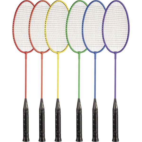 Champion Sports Tempered Steel Badminton Racket Set