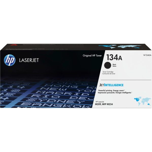 HP 134A Original Laser Toner Cartridge - Black - 1 Each