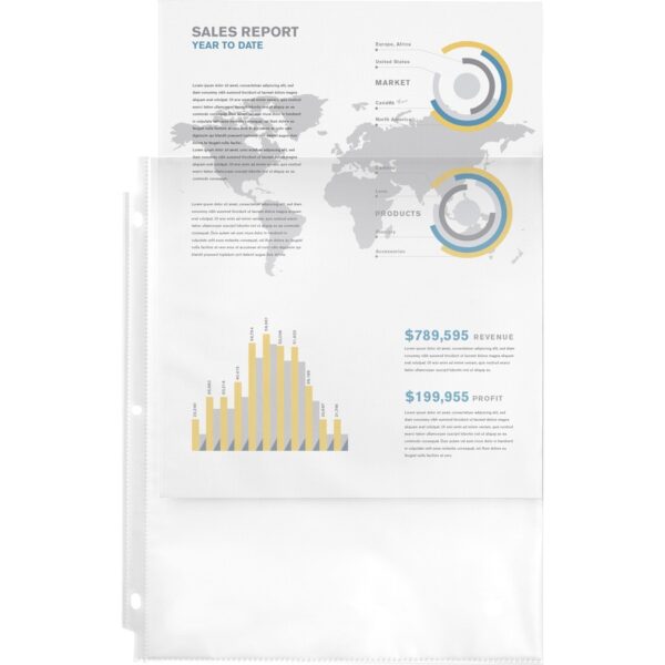 Avery® Economy Clear Sheet Protectors - Image 2