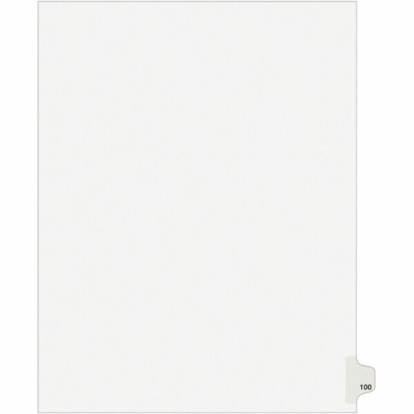 Avery® Side Tab Individual Legal Dividers