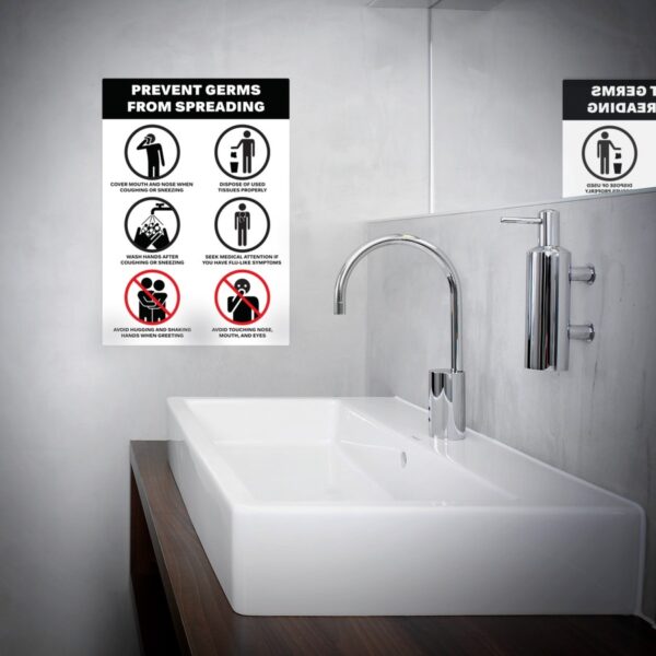 Avery® Surface Safe PREVENT GERMS Wall Decals - Image 2