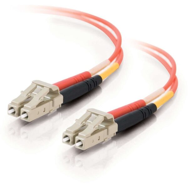 C2G 4m LC-LC 50/125 OM2 Duplex Multimode Fiber Optic Cable (TAA Compliant) - Orange