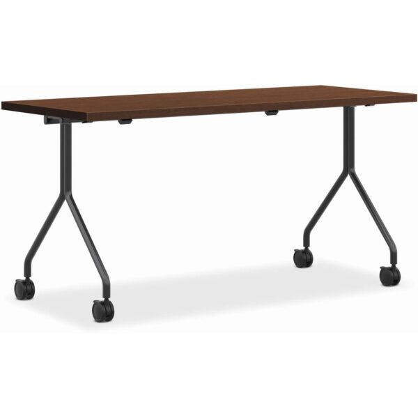 HON Between Nesting Table | Rectangle | 30"D x 60"W | Shaker Cherry Laminate