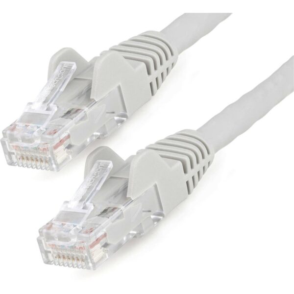 StarTech.com 1ft LSZH CAT6 Ethernet Cable - Gray Snagless Patch Cord