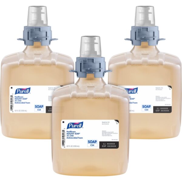 PURELL® CS4 Healthcare Foam Handwash 2% CHG Antimicrobial Foam Refill