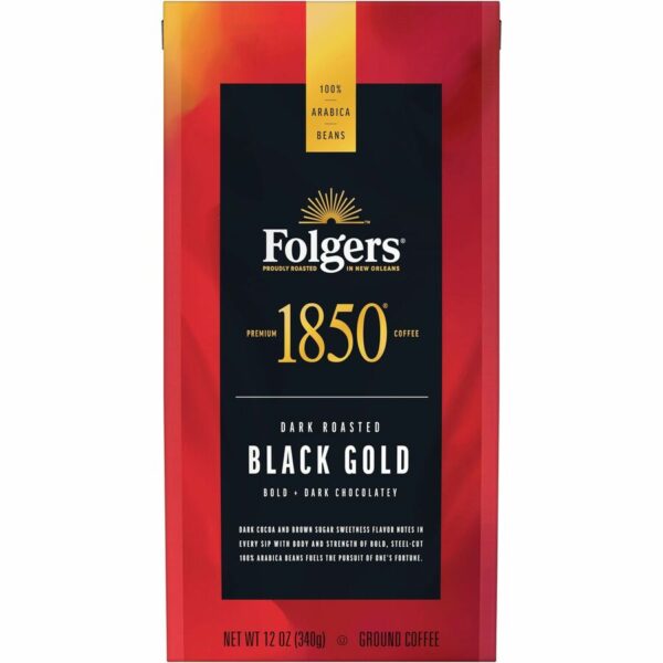 1850 Ground Black Gold Coffee