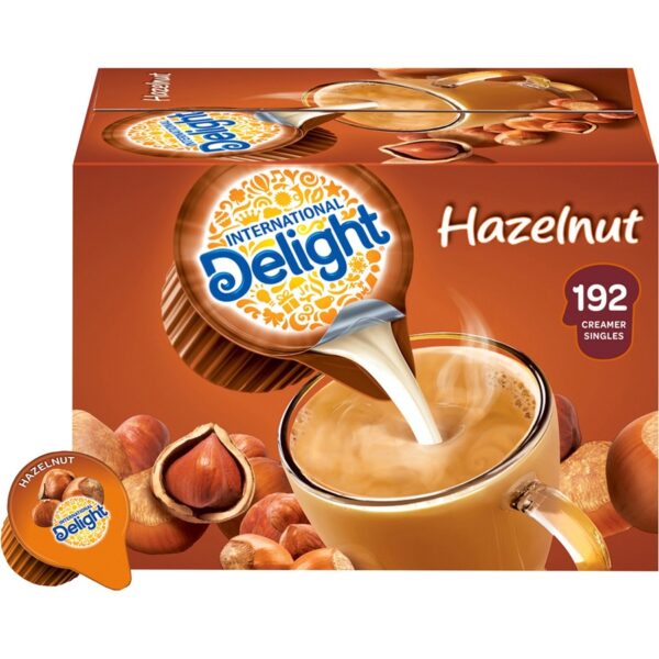 International Delight Hazelnut Liquid Creamer Singles