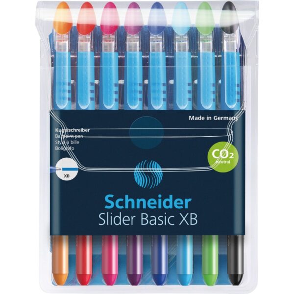 Schneider Slider Basic XB Ballpoint Pen Wallet