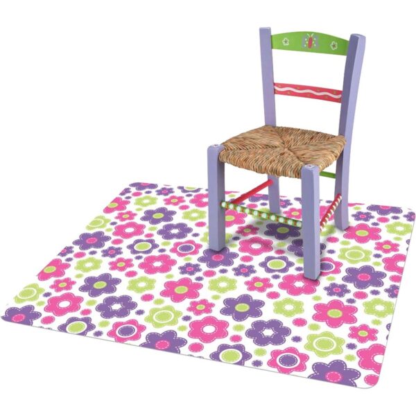 Deflecto FashionMat Lazy Daisies Chair Mat - Image 3