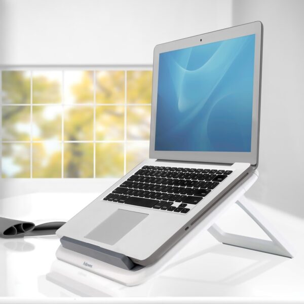 Fellowes I-Spire Series Laptop Quick Lift - White - Image 2