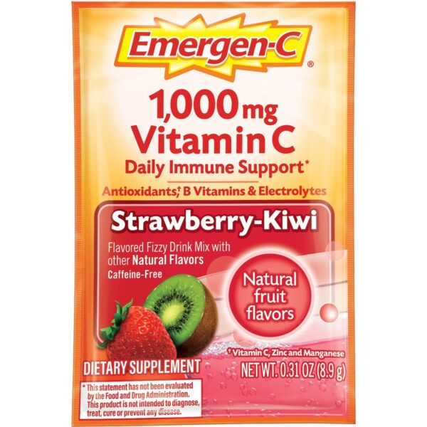 Emergen-C Strawberry-Kiwi Vitamin C Drink Mix - Image 2