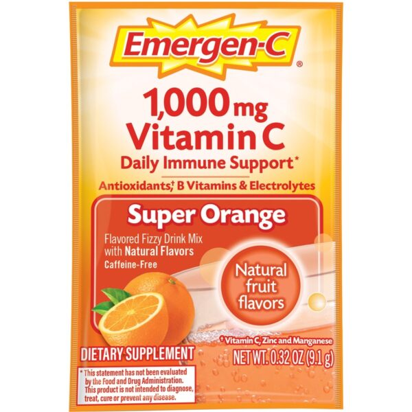 Emergen-C Super Orange Vitamin C Drink Mix - Image 3