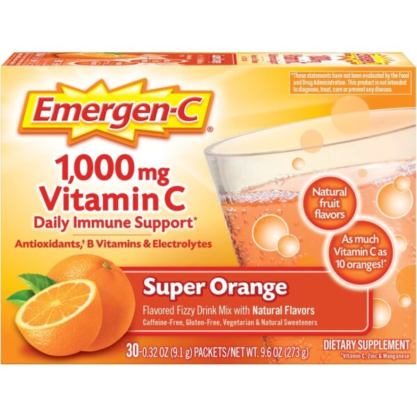 Emergen-C Super Orange Vitamin C Drink Mix