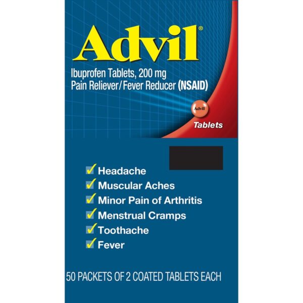 Advil Ibuprofen Tablets - Image 2