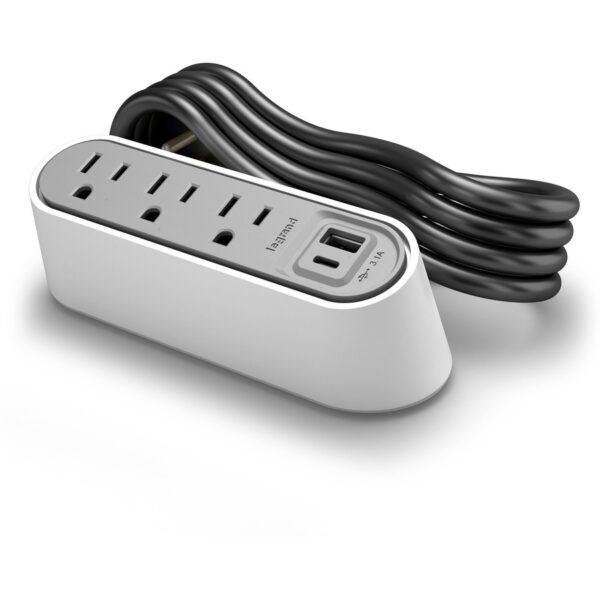 Chief Wiremold Desktop Power Center Series - Power Center Slim - White