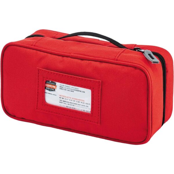 Ergodyne Arsenal 5875 Carrying Case Tools, Accessories, ID Card, Business Card, Label - Red - Image 2