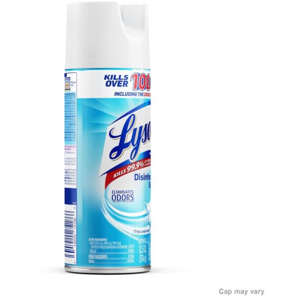 Lysol Crisp Linen Disinfectant Spray - Image 2