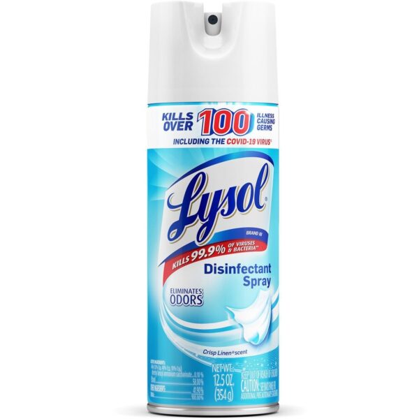 Lysol Crisp Linen Disinfectant Spray - Image 4