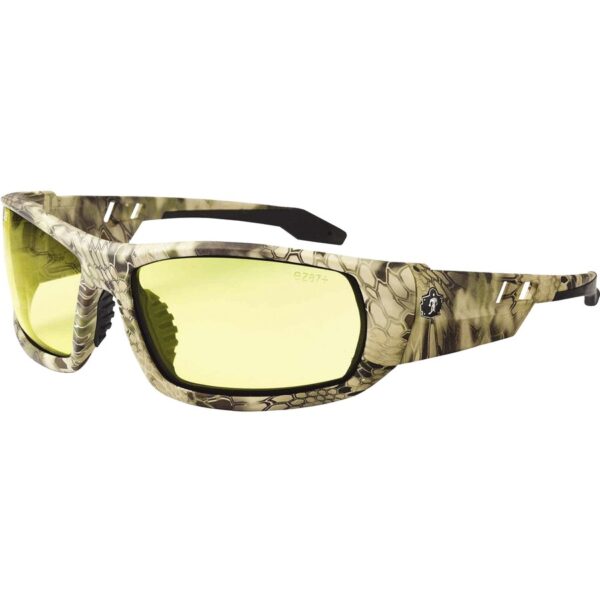 Ergodyne Odin Yellow Lens Safety Glasses