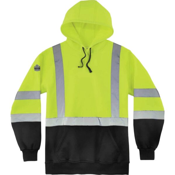 Ergodyne Pullover Hi-Vis Hooded Sweatshirt