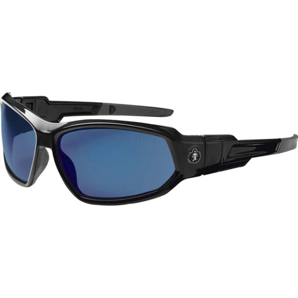 Ergodyne Loki Blue Mirror Safety Glasses