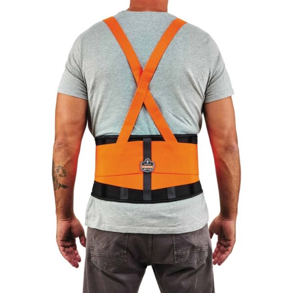 Ergodyne ProFlex 100HV Economy Hi-Vis Back Brace