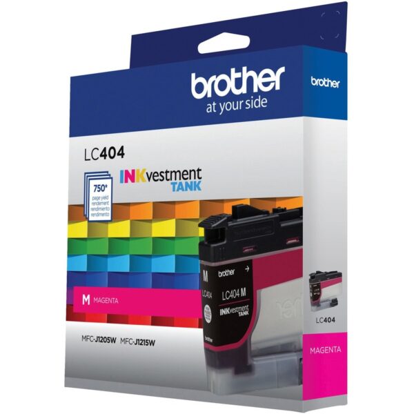 Brother INKvestment LC404M Original Standard Yield Inkjet Ink Cartridge - Single Pack - Magenta - 1 Each - Image 2