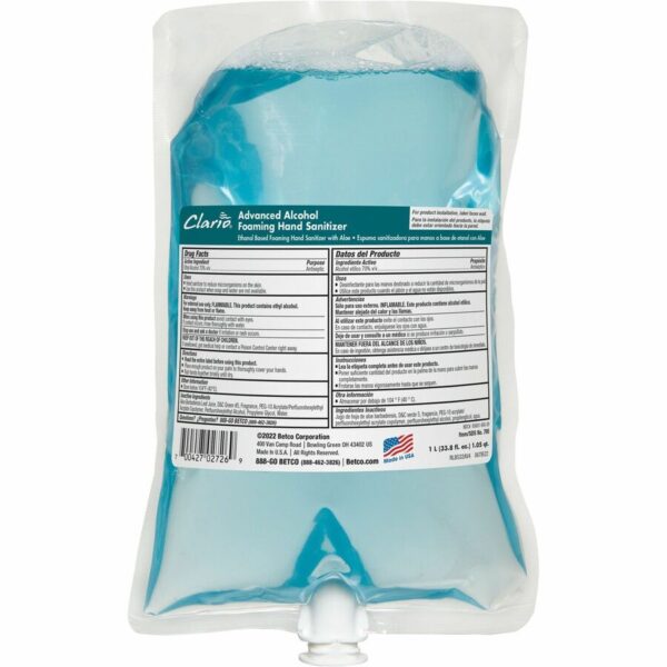 Betco Advanced Hand Sanitizer Foam Refill - Image 2